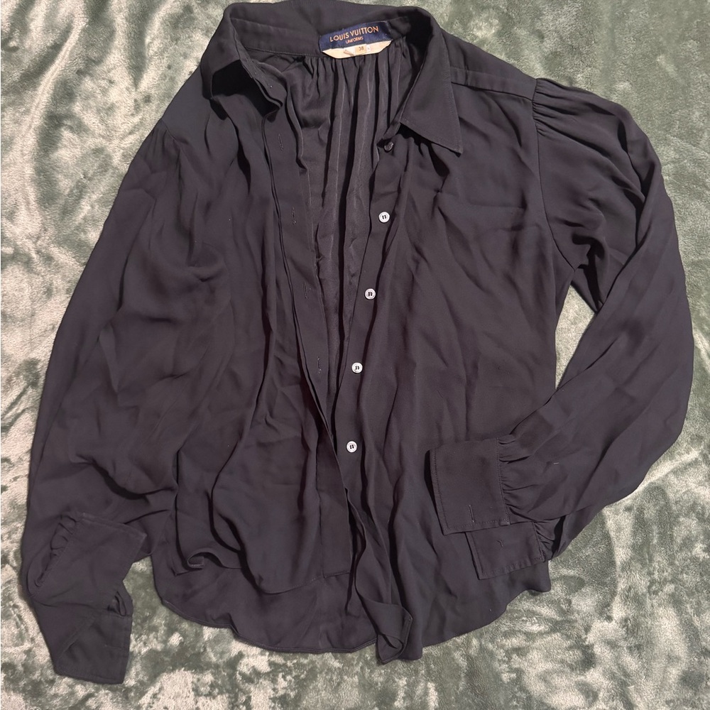 Louis Vuitton Black Uniform Shirt